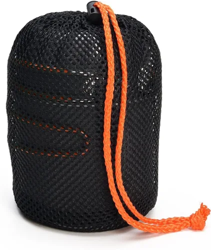 Miniatura 5 de HUIOP Olla, utensilios de cocina de camping, utensilios de cocina para acampar, kit de desorden portátil, juego de cocina para ollas y sartenes