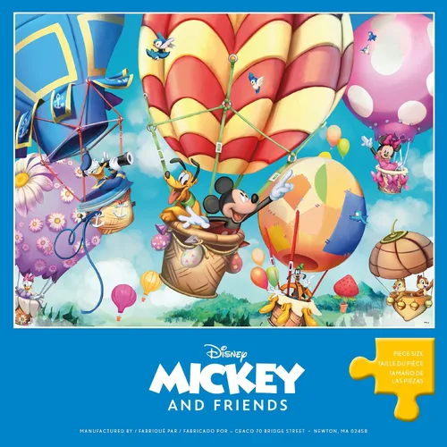 Miniatura 6 de Ceaco - Disney - Globo aerostático de Mickey - Rompecabezas de 300 piezas extragrandes
