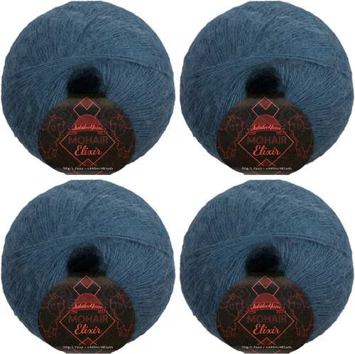 Miniatura 39 de JubileeYarn Mohair Elixir Yarn - 50g/Skein Baby Wool Blend - Cosmopolitan - 1 Skein