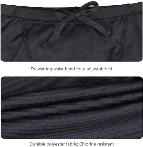 Miniatura 5 de BALEAF Pantalones cortos de natación deportivos UPF 50+ de secado rápido para niños