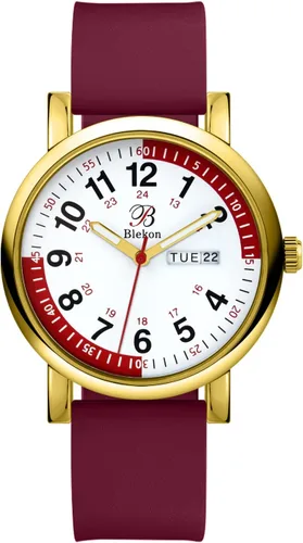 Miniatura 14 de Pulsometer Nurse Watch with Secondhand – Scrub Matching Band Colors for Medical Professionals – Super Easy to Read Dial w/Day and Date Indicator