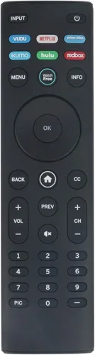 XRT140 - Control remoto de repuesto para Vizio P-Series M-Series V 4K HDR Smart TV P65Q9-H1 M656-H4 M55Q8-H1 M586x-H1 M706x-H3 M50Q7-H1 M556-H1