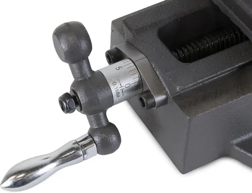 Miniatura 4 de WEN Tornillo de banco cruzado, 3.25 pulgadas con tobogán compuesto para molinos y prensas de taladro