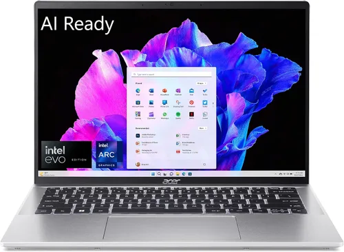 acer Swift Go 14 Intel Evo - Laptop delgada y ligera, pantalla táctil de 14 pulgadas 1920 x 1200, desbloquea experiencias de inteligencia