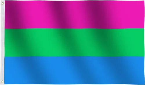 Miniatura 9 de rhungift Bandera de orgullo asexual de 3 x 5 pies, moderada para exteriores/interiores en ambos lados de poliéster 100D, banderas de asexualidad gay