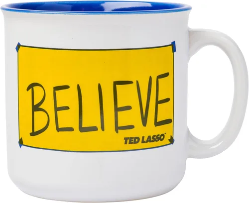 Miniatura 10 de Silver Buffalo Ted Lasso Garbage Water - Taza de café de acero inoxidable de doble pared con asa, 15 onzas
