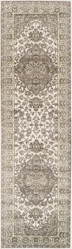 Miniatura 3 de Superior Alfombra de pasillo de interior, cubierta de alfombra de felpa, medallón oriental tradicional, perfecta para pasillo, entrada, sala de Verde