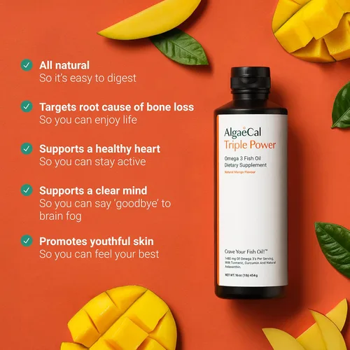 Miniatura 6 de ALGAECAL Kit de bienvenida – Paquete constructor de huesos, suplemento de calcio y estroncio a base de plantas, 16 nutrientes para la salud ósea +
