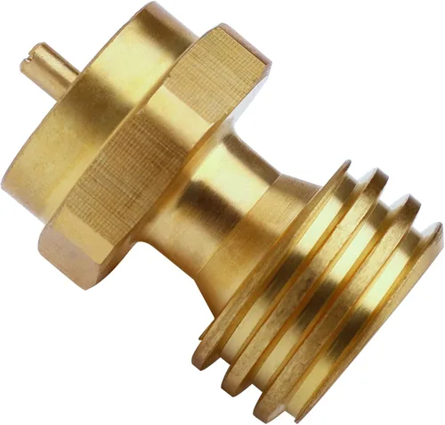 DOZYANT Adaptador de propano de 1 libra para cilindro desechable desechable, adaptador de tanque de propano de 1 libra a 20 libras, dispositivo