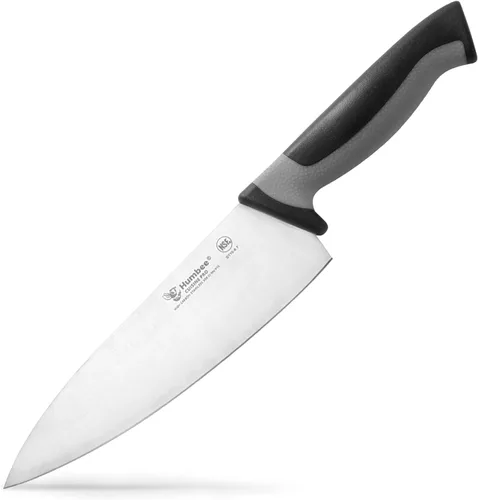 Miniatura 25 de Cuchillo de chef de 12 pulgadas, hoja de acero inoxidable de alto carbono certificada NSF – Mango ergonómico codificado por colores, cuchillo