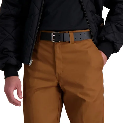 Miniatura 5 de Dickies - Cinturón de cuero para hombre con hebilla de doble punta
