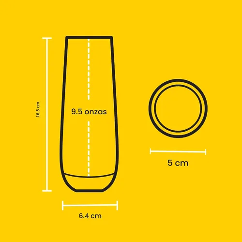 Miniatura 2 de JoyJolt Milo Copas de Champán Sin Tallo Juego de 8 Copas de Cristal. Flauta de Vino Prosecco de 9.5oz, Copas de Mimosa, Juego de Copas de Cóctel