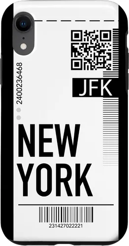 Miniatura 24 de Funda para iPhone 13 Pro Max New York Air Flight Ticket Phone Case