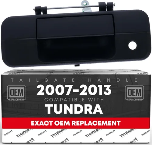 Miniatura 6 de Reemplazo del montaje de la manija del portón trasero, metal mejorado, compatible con Toyota Tundra 2007-2013, mango de pestillo de puerta