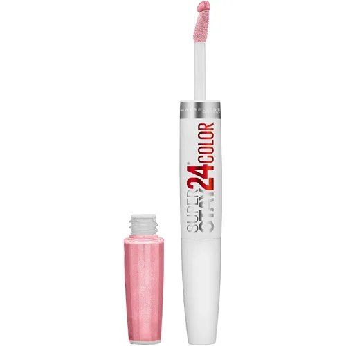 Miniatura 17 de Maybelline Super Stay 24, lápiz labial líquido de maquillaje de 2 pasos, color altamente pigmentado de larga duración con bálsamo hidratante, Merlot