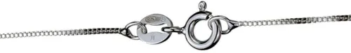 Miniatura 2 de Cadena de plata esterlina con dije de cruz pequeña, cadena sin níquel, collar Italia