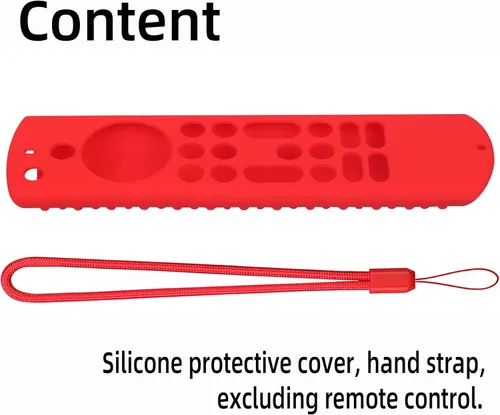 Miniatura 8 de Funda de silicona de 6.2 pulgadas para Fire TV Stick 2023 4K Max 2nd/Fir TV Omni Series/FireTV 4-Series Remote, Toshiba/Insignia FirTV con cordón