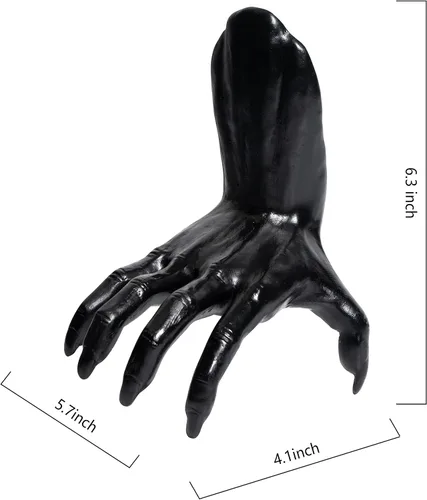 Miniatura 3 de GUTE Creepy Hands - Decoración para colgar en la pared, decoración de manos de terror, decoración estética, gótica, gótica, arte de pared colgante