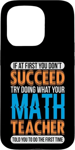 Miniatura 14 de Math Humor Do What Your Math Teacher Says Math Teacher Case for iPhone 17