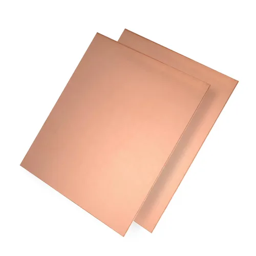 Miniatura 2 de 2 paneles de chapa de cobre puro de 6 x 6 pulgadas, calibre 18, metal para suministro de la industria, proyectos de bricolaje, experimentos