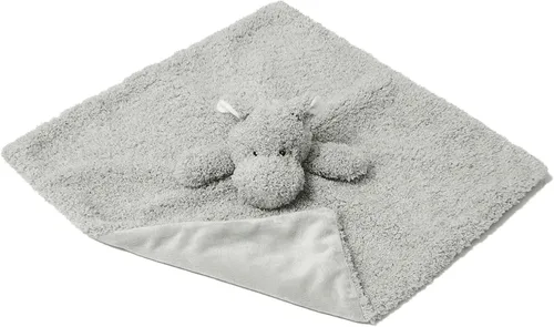 Miniatura 3 de Manta de seguridad suave de hipopótamo gris bebé, manta de felpa de personaje hipopótamo, regalo de baby shower/guardería, manta para acurrucarse