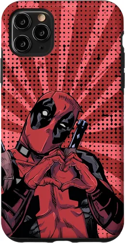 Miniatura 13 de Marvel Deadpool - Carcasa para iPhone 17, diseño de manos de cómic