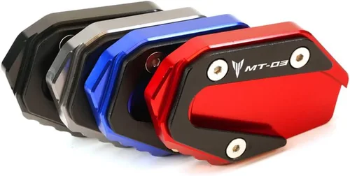 Miniatura 4 de Accesorios de motocicleta con soporte lateral para Yamaha MT03 MT 03 2016 2017 2018 2019 2020 placa de extensión de soporte