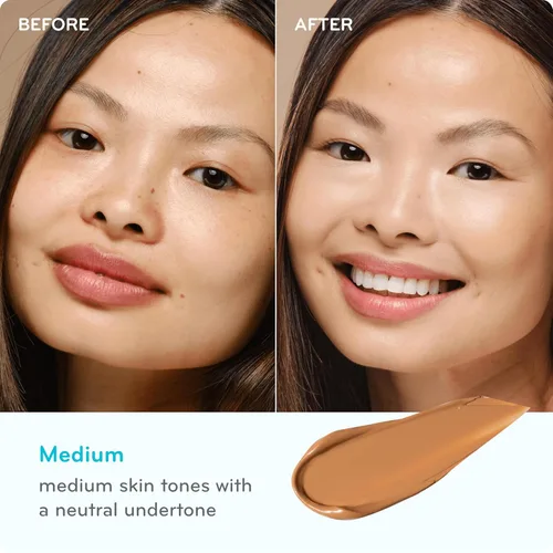 Miniatura 4 de pūrlisse Perfect Glow - Crema base BB con SPF 30 - Acabado mate con brillo - Enriquecida con Goji y Baya de Espino para ayudar a mejorar la textura