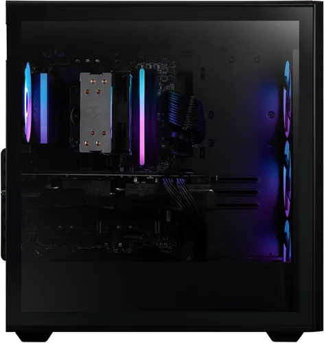 Miniatura 8 de iBUYPOWER Scale Gaming PC de escritorio AMD Ryzen 5 8400F CPU, NVIDIA GeForce RTX 5050 8GB GPU, 16GB DDR5 RGB 5200MHz RAM, 1TB NVMe SSD, Windows 11