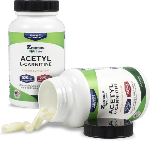Miniatura 6 de Acetil L-Carnitina con Ácido Alfa Lipoico - 90 Cápsulas