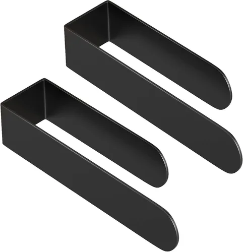 Miniatura 11 de HUFEEOH Paquete de 2 soportes adhesivos para toallas de mano, soporte adhesivo para toallas montado en la pared, soporte de toalla de cocina