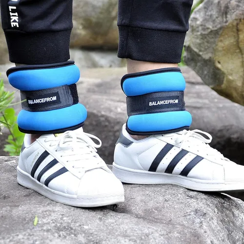 Miniatura 5 de Fitvids Fully Adjustable Ankle Wrist Arm Leg Weights, 1-20LBS, Multiple Options