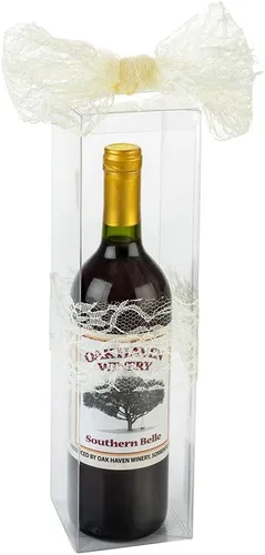 Miniatura 19 de Restaurantware - Cajas de recuerdo de boda de 2.8 x 2.4 pulgadas, 100 cajas de dulces transparentes con parte superior de trébol. Para bodas, baby