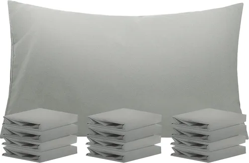 Miniatura 46 de NTBAY Paquete de 12 fundas de almohada Queen 100% microfibra cepillada, súper suaves y acogedoras, resistentes a las arrugas, la decoloración