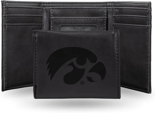 Miniatura 88 de NCAA Rico Industries - Billetera triple grabada con láser, con grabado láser, accesorio para hombre