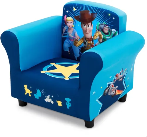 Miniatura 7 de Delta Children Silla tapizada para niños, Toy Story 4