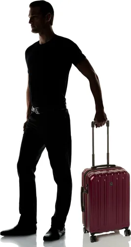 Miniatura 8 de DELSEY Paris - Equipaje duro Helium Titanium con ruedas giratorias, Cereza Negra), 00207180004