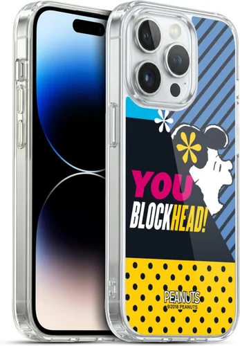 Miniatura 326 de Head Case Designs Funda de gel con licencia oficial de Peanuts Snoopy & Woodstock Halfs and Laughs [protección de grado militar] compatible