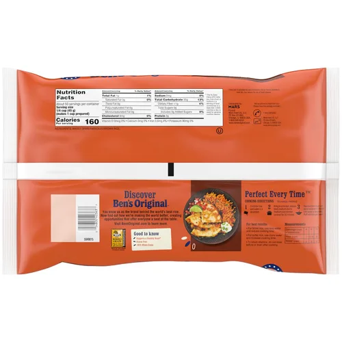 Miniatura 2 de BEN'S ORIGINAL Arroz integral de grano entero, bolsa de 5 lb
