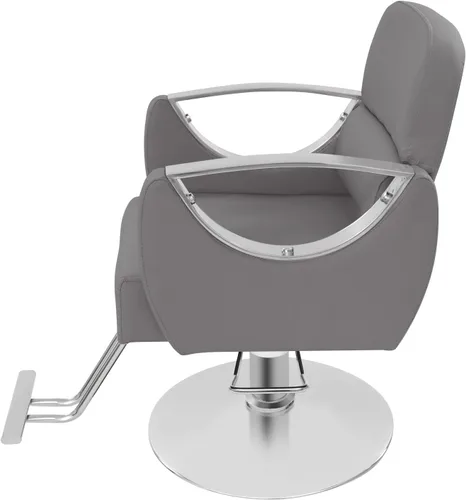 Miniatura 6 de Sillas de peluquería para estilistas, silla de salón hidráulica de altura ajustable, rotación de 360 grados, equipo de belleza de spa para Beige
