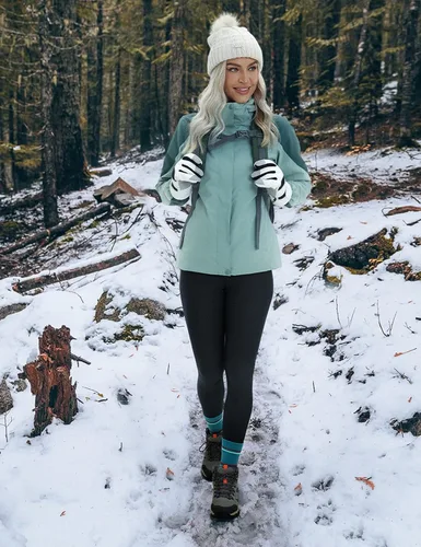 Miniatura 3 de CRZ YOGA Leggings con forro polar de 28 pulgadas, térmicos, casuales, para entrenamiento, yoga, pantalones de longitud completa, cálidos