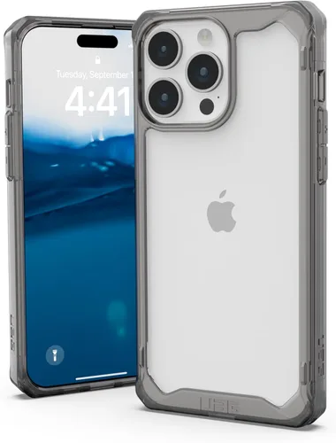 Miniatura 11 de URBAN ARMOR GEAR UAG [versión actualizada] Funda compatible con iPhone 15 Pro Max de 6.7 pulgadas, color ceniza de plasma, resistente, transparente