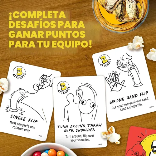 Miniatura 5 de Big Potato Chicken vs Hotdog: El juego de fiesta caótico definitivo Juego de fiesta Flipping-Fun para familias y noches de juego Contenido