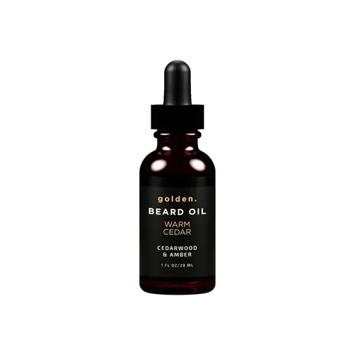 Miniatura 15 de Golden Grooming - Aceite de barba para hombres, acondicionador natural para barba con almendra dulce, jojoba dorada y aceite de argán, suavizante
