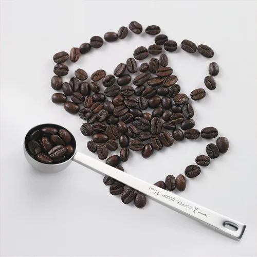 Miniatura 2 de Cuchara medidora de café de acero inoxidable de 1 cucharada, juego de 1