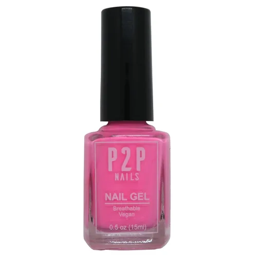 Miniatura 13 de P2P Nails Esmalte de uñas en gel vegano rosa – Esmalte de uñas de secado rápido – Gel de uñas de textura suave en colores vibrantes – Esmalte en gel