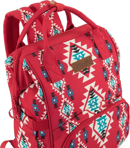 Miniatura 2 de Montana West Wrangler Callie - Mochila para pañales con correas para cochecito, bolsa de viaje multifunción para bebé WG2204-9110BDY Cereza