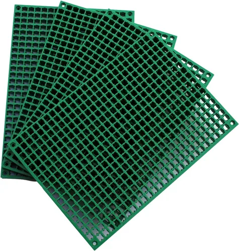 Organizador Genie - Juego de cuatro tableros verdes para organizar tus enchufes, llaves, alicates, destornilladores, puntas y todas las demás