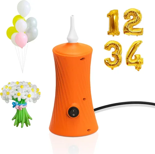 Miniatura 8 de Balloon Pump Electric Air Pump for Long Balloon Inflator Blower Machine for Birthday Party Celebration Balloons Decorations for Twisty Animal