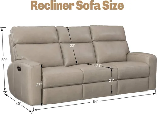 Miniatura 5 de JIVINER Fundas de sofá reclinable de 8 piezas, fundas elásticas de jacquard para sofá reclinable, fundas para sala de estar, protector suave de 3
